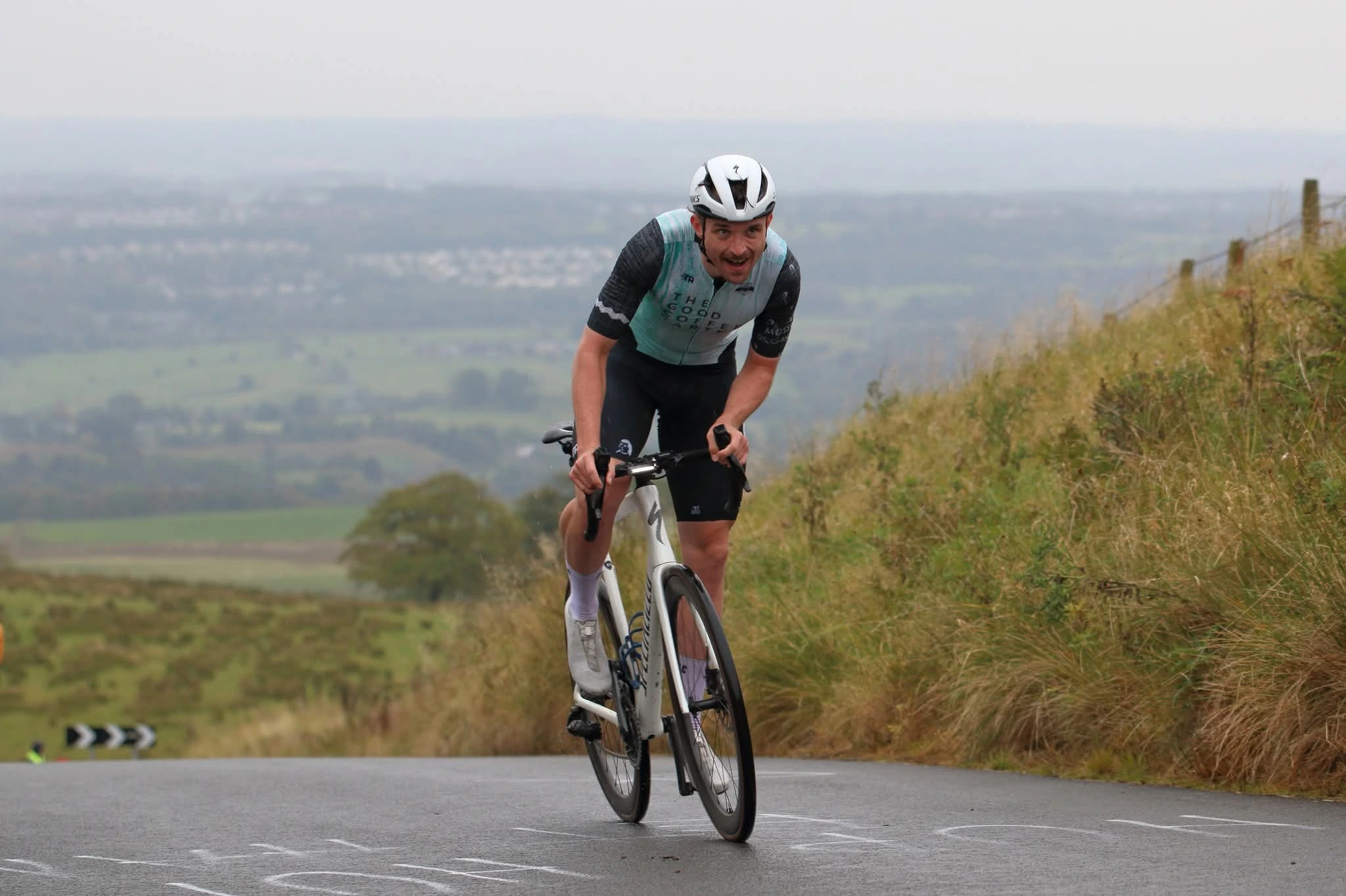 Liam at the 2025 Scottish National Hill Climb Championships