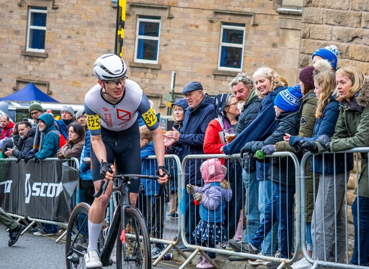 Sam at the 2025 British National Hill Climb Championships